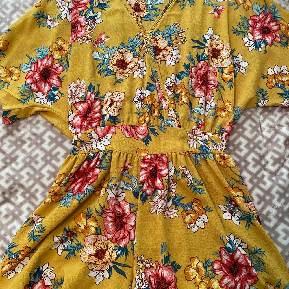 Floral Romper